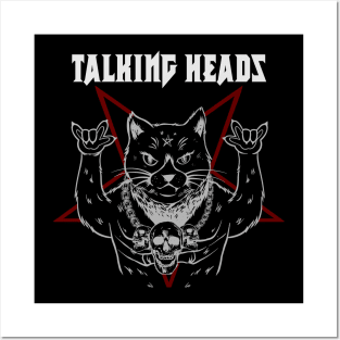 TALKING HEADS CAT ROCK - MERCH VTG Posters and Art